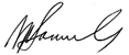 Winston A. Samules Signature